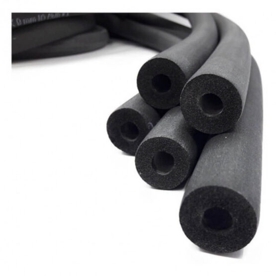Aislacion elastomerica 9mm x 1.8mtrs para diámetro 1/4